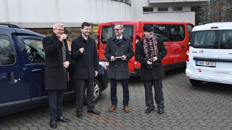Armáda spásy získala od Moravskoslezského kraje peníze na tři nová auta